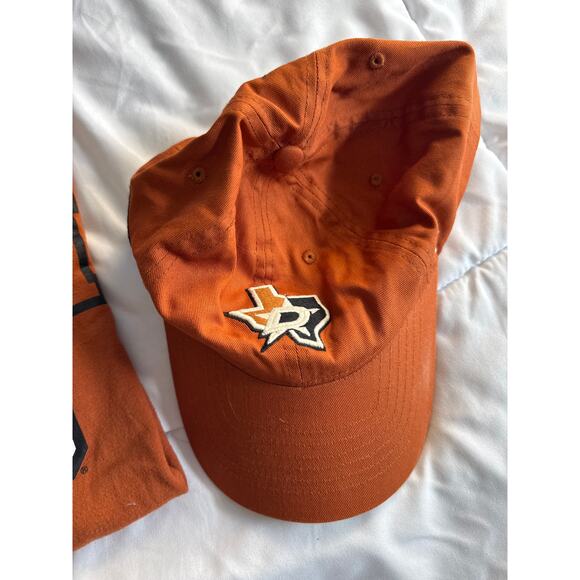 Texas Longhorns Hook ’Em Horns Shirt & Hat Bundle Russell Athletic Tee - Picture 7 of 9